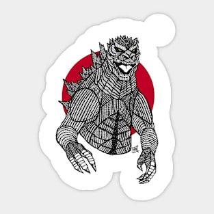 Godzilla: King of the Monsters Sticker